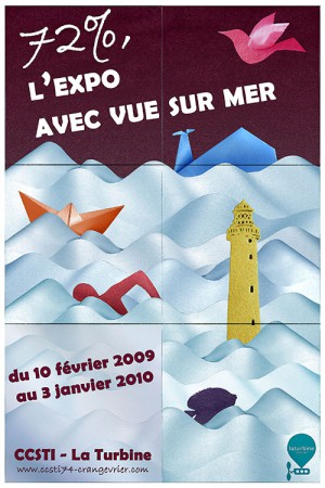CCSTI La Turbine 74 - AFFICHE 40 X 60 - Réponse à l'appel d'offres - Décembre 2008