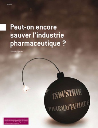 Technology Review #06 - Illustration de l'article "Peut-on encore sauver l'industrie pharmaceutique ?" - Avril / Mai 2008