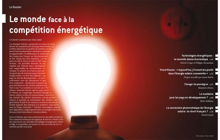 Coordination du dossier "Le monde face à la compétition énergétique" - Technology Review #02 - Juin / Juillet 2007