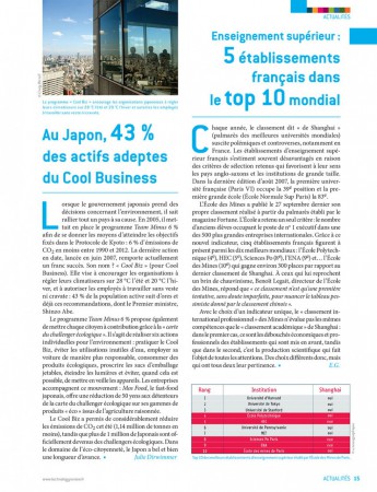 Rédaction d'une brève dans la rubrique "Actualités" - Technology Review #04 - Novembre / Décembre 2007