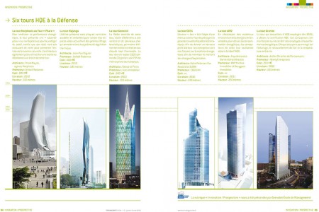 Rédaction d'un dossier sur "Le bâtiment à l'heure du green business" dans la rubrique "Innovation / Prospective" - Technology Review #05 - Janvier / Février 2008