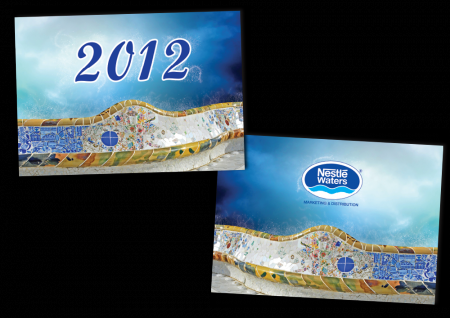 Nestlé Waters Marketing et Distribution - Carte de vœux 2012 - Décembre 2011