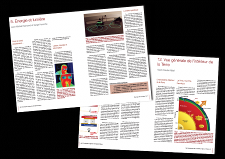 CNRS Editions - Ouvrage "L'énergie à découvert" - Mise en page des articles - Création d'illustrations et de schémas - Retouche d'images - 2013